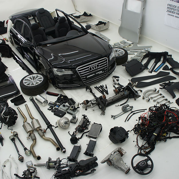 Teilepaket von Audi und VW